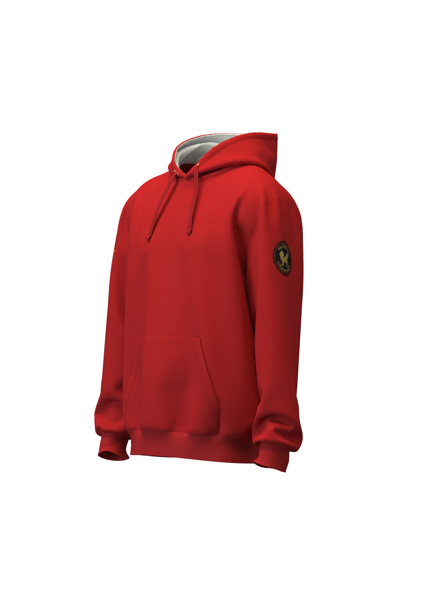 Empower Men's Hoodie- Game Day Red FAITHFUL CHAMPIONS GLOBAL