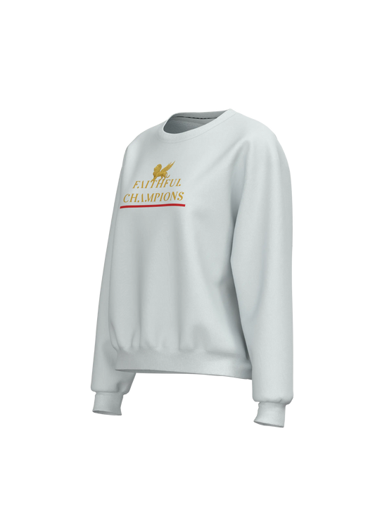 Grace Sweatshirt women’s - Classic silver FAITHFUL CHAMPIONS GLOBAL