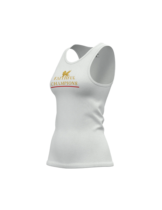 Radiance Women's Tank - Chalk White FAITHFUL CHAMPIONS GLOBAL