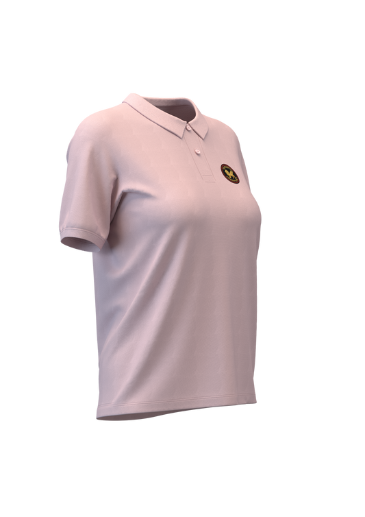 Victory Women's Polo- Power Pink FAITHFUL CHAMPIONS GLOBAL