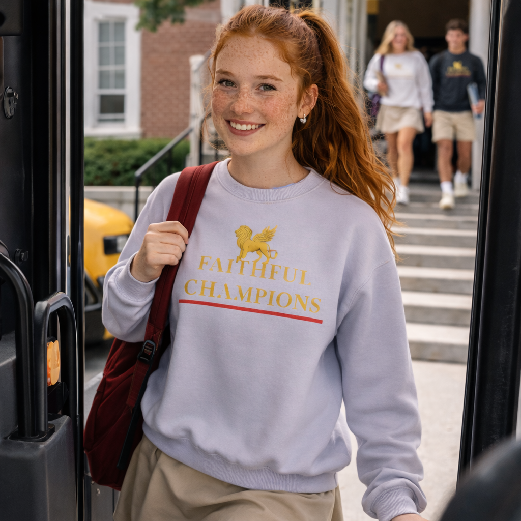 Grace Women's Sweatshirt FAITHFUL CHAMPIONS GLOBAL