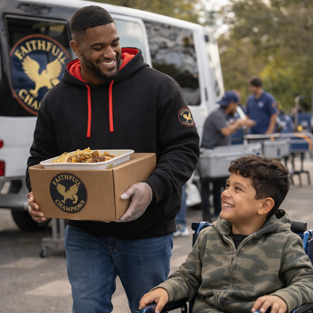 Empower Men's Hoodie FAITHFUL CHAMPIONS GLOBAL