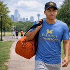 Momentus Unisex Crew Neck Tee FAITHFUL CHAMPIONS GLOBAL
