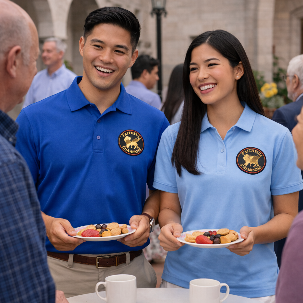 Victory Women's Polo FAITHFUL CHAMPIONS GLOBAL