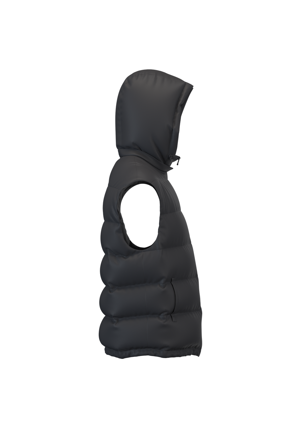 Summit Hooded Puffer Vest Product FAITHFUL CHAMPIONS GLOBAL
