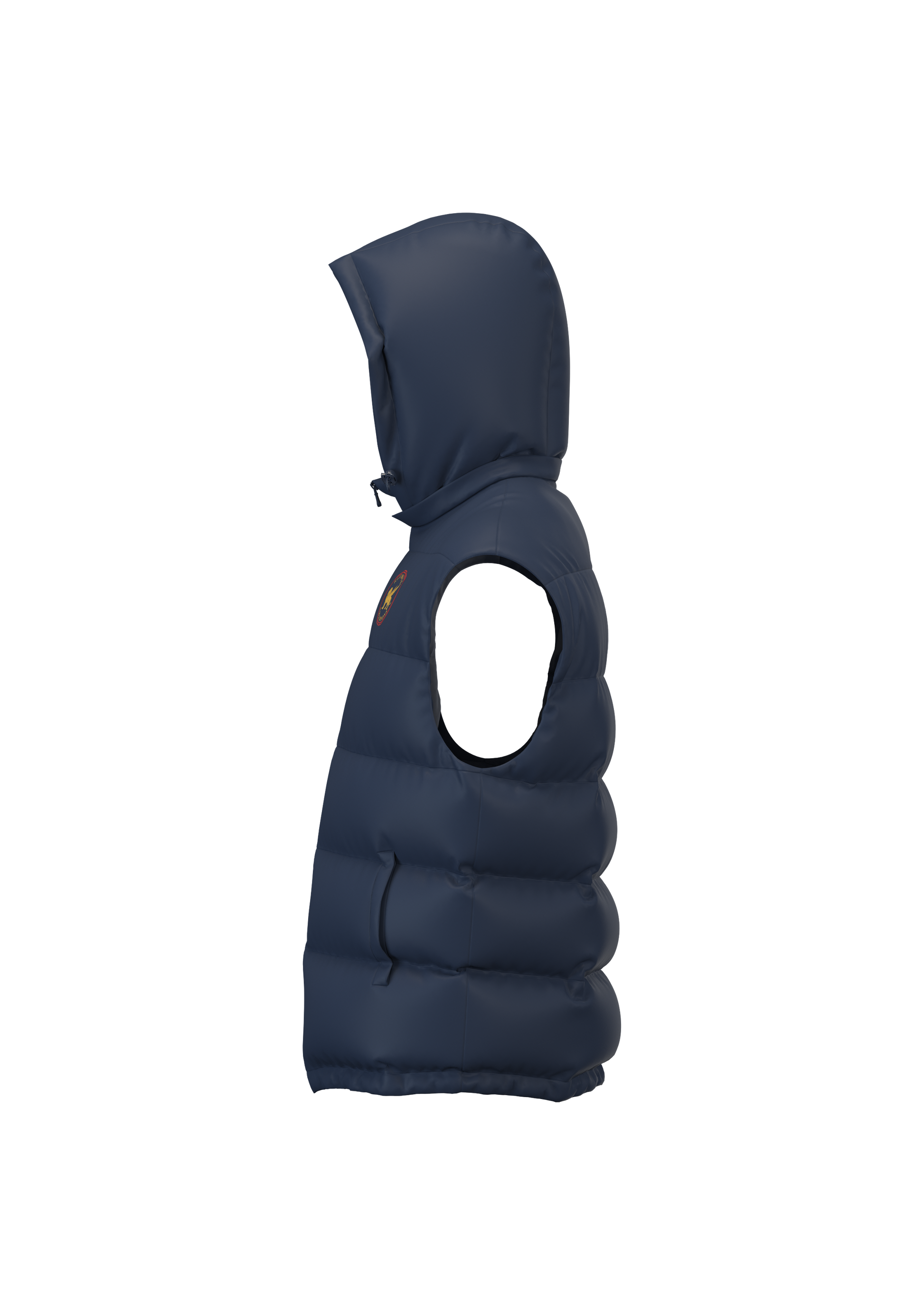 Summit Hooded Puffer Vest Product FAITHFUL CHAMPIONS GLOBAL