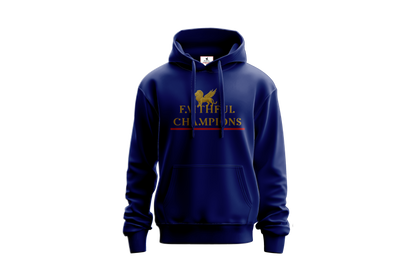 Legacy Mens Pull Over Hoodie - Chalk White FAITHFUL CHAMPIONS GLOBAL