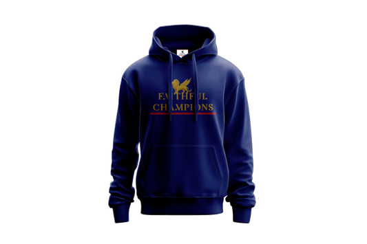 Legacy Mens Pull Over Hoodie - Power Royal FAITHFUL CHAMPIONS GLOBAL
