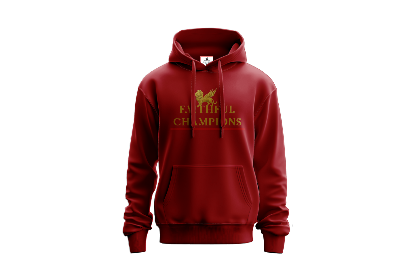 Legacy Mens Pull Over Hoodie - Slate Heather Grey FAITHFUL CHAMPIONS GLOBAL