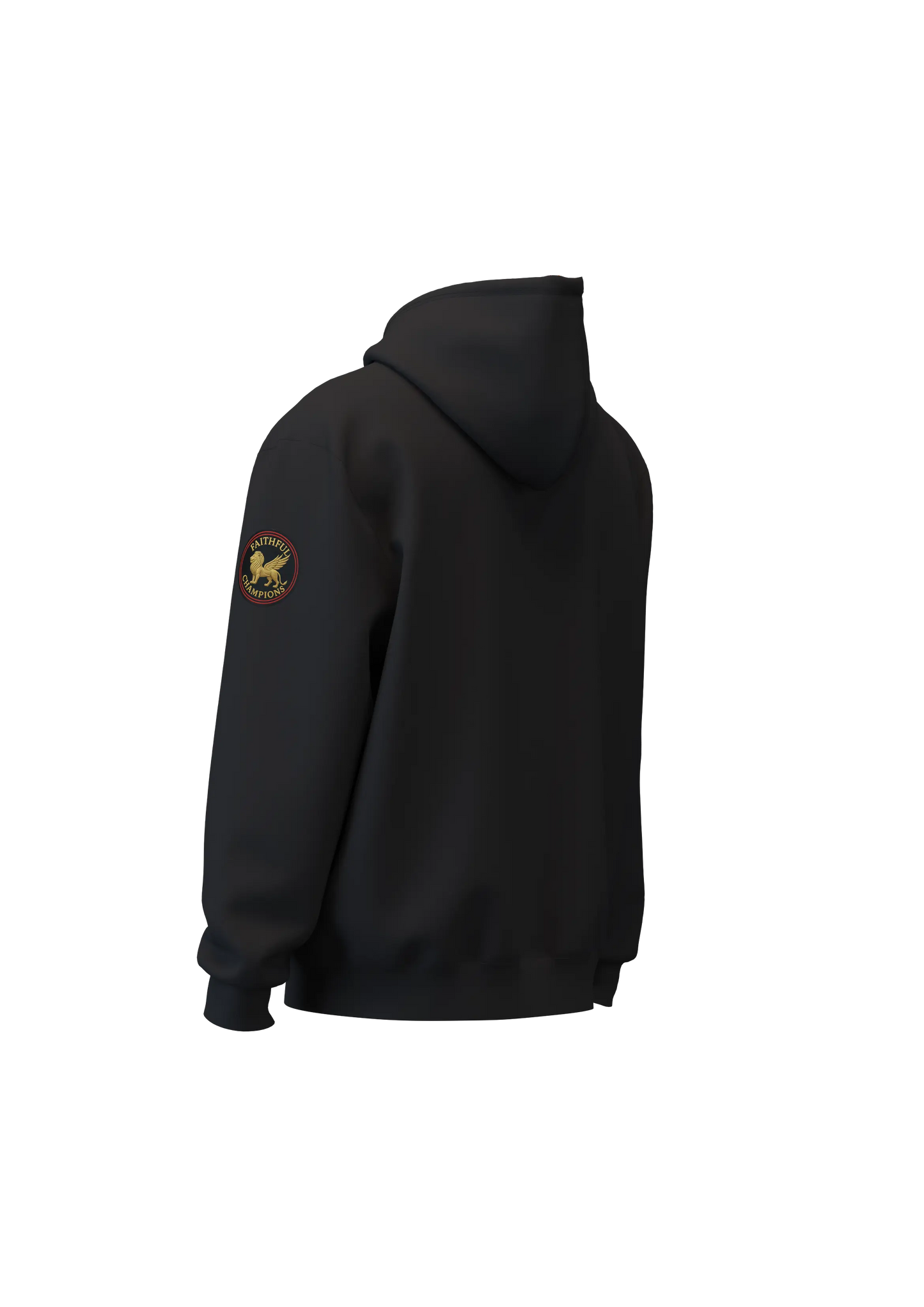 Empower Men's Hoodie - Stealth Black FAITHFUL CHAMPIONS GLOBAL