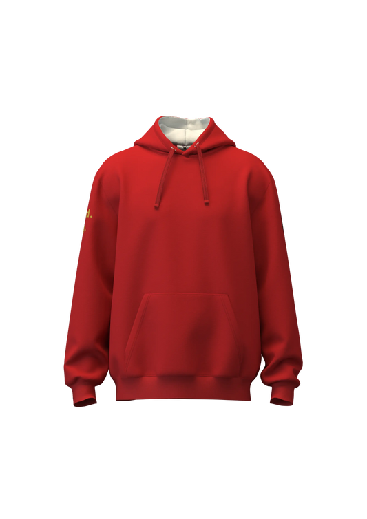 Empower Men's Hoodie- Game Day Red FAITHFUL CHAMPIONS GLOBAL