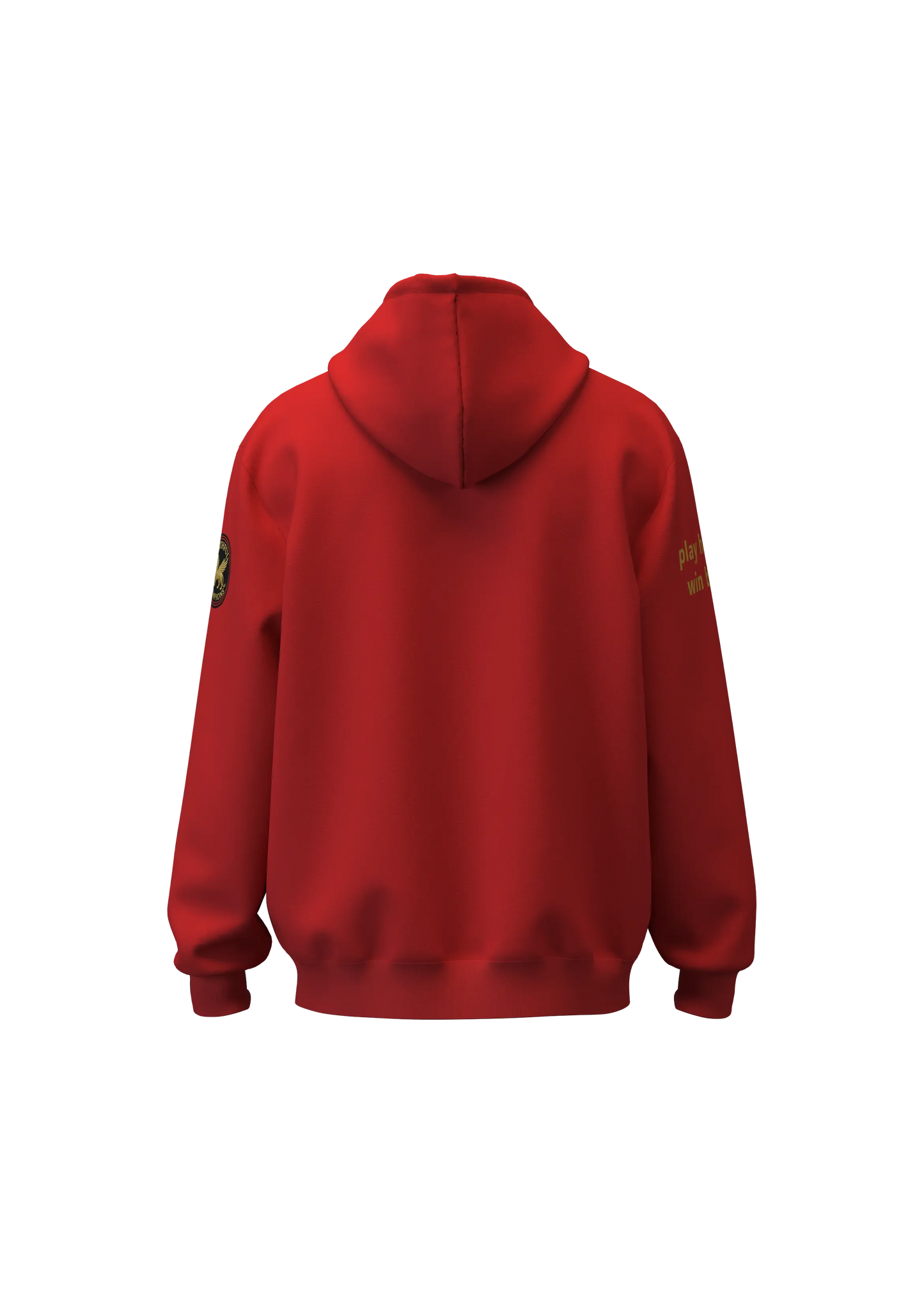 Empower Men's Hoodie- Game Day Red FAITHFUL CHAMPIONS GLOBAL