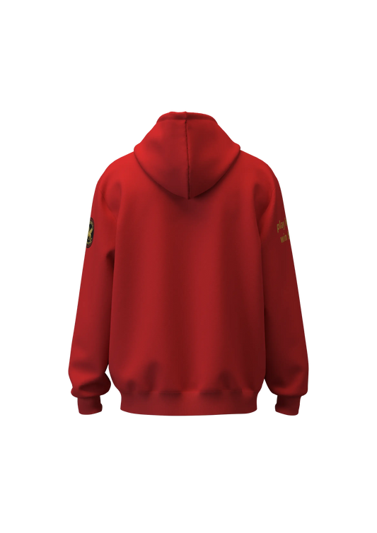Empower Men's Hoodie- Game Day Red FAITHFUL CHAMPIONS GLOBAL