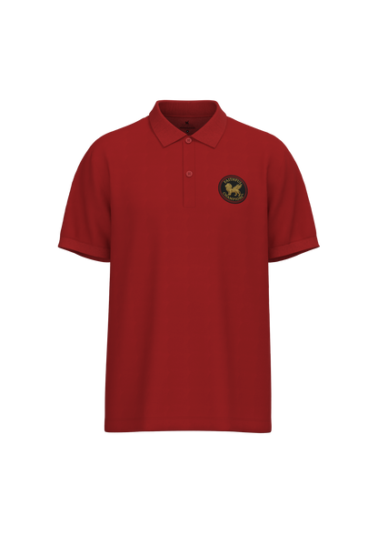 Victory Men's Polo-Game Day Red FAITHFUL CHAMPIONS GLOBAL
