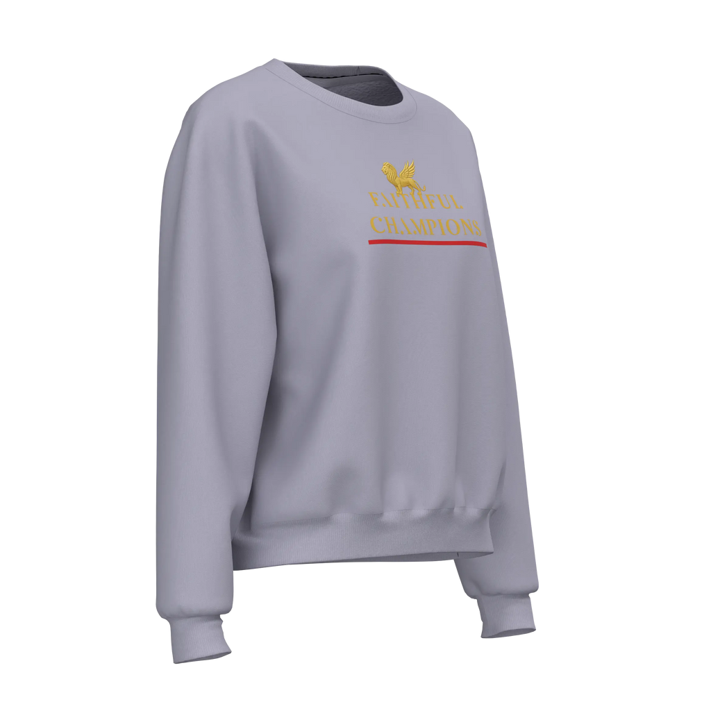 Grace Sweatshirt women’s - Classic Grey FAITHFUL CHAMPIONS GLOBAL