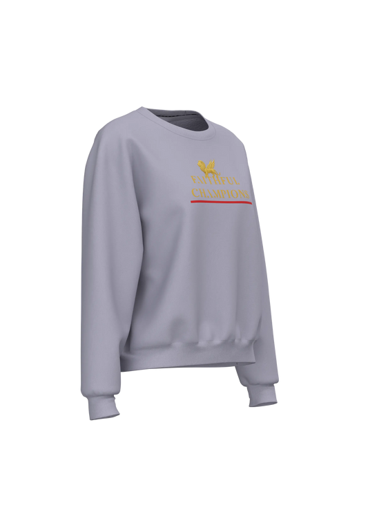 Grace Sweatshirt women’s - Classic Grey FAITHFUL CHAMPIONS GLOBAL