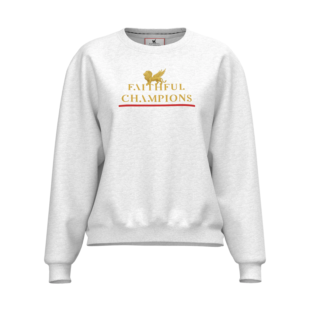 Grace Sweatshirt women’s - Blue Ice FAITHFUL CHAMPIONS GLOBAL