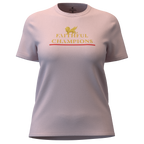 Trophy Women's Crew- Tee Lilac FAITHFUL CHAMPIONS GLOBAL