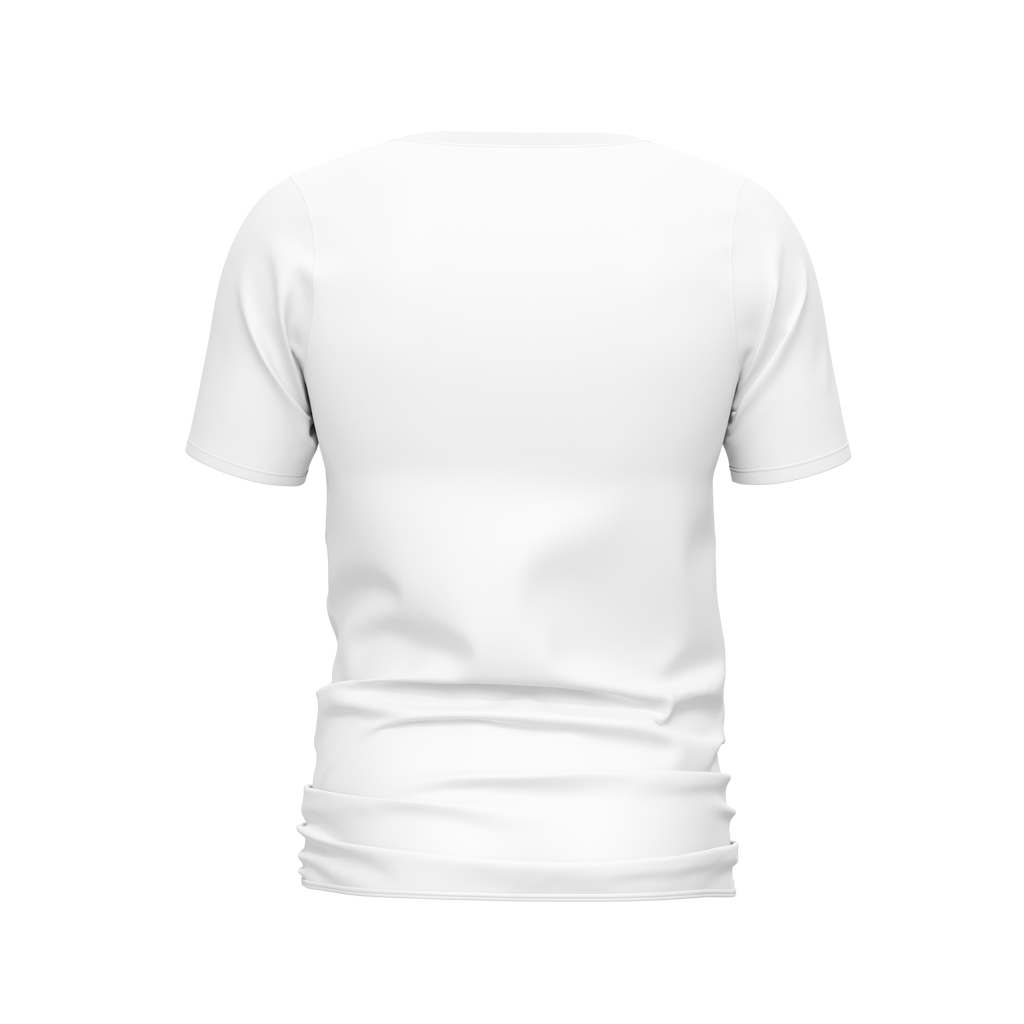 Momentus Men's Crew Neck - White Tee FAITHFUL CHAMPIONS GLOBAL