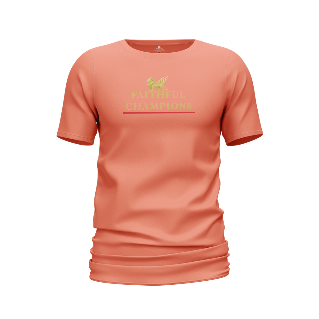 Momentus Unisex Crew Neck - Rival Blue Tee FAITHFUL CHAMPIONS GLOBAL