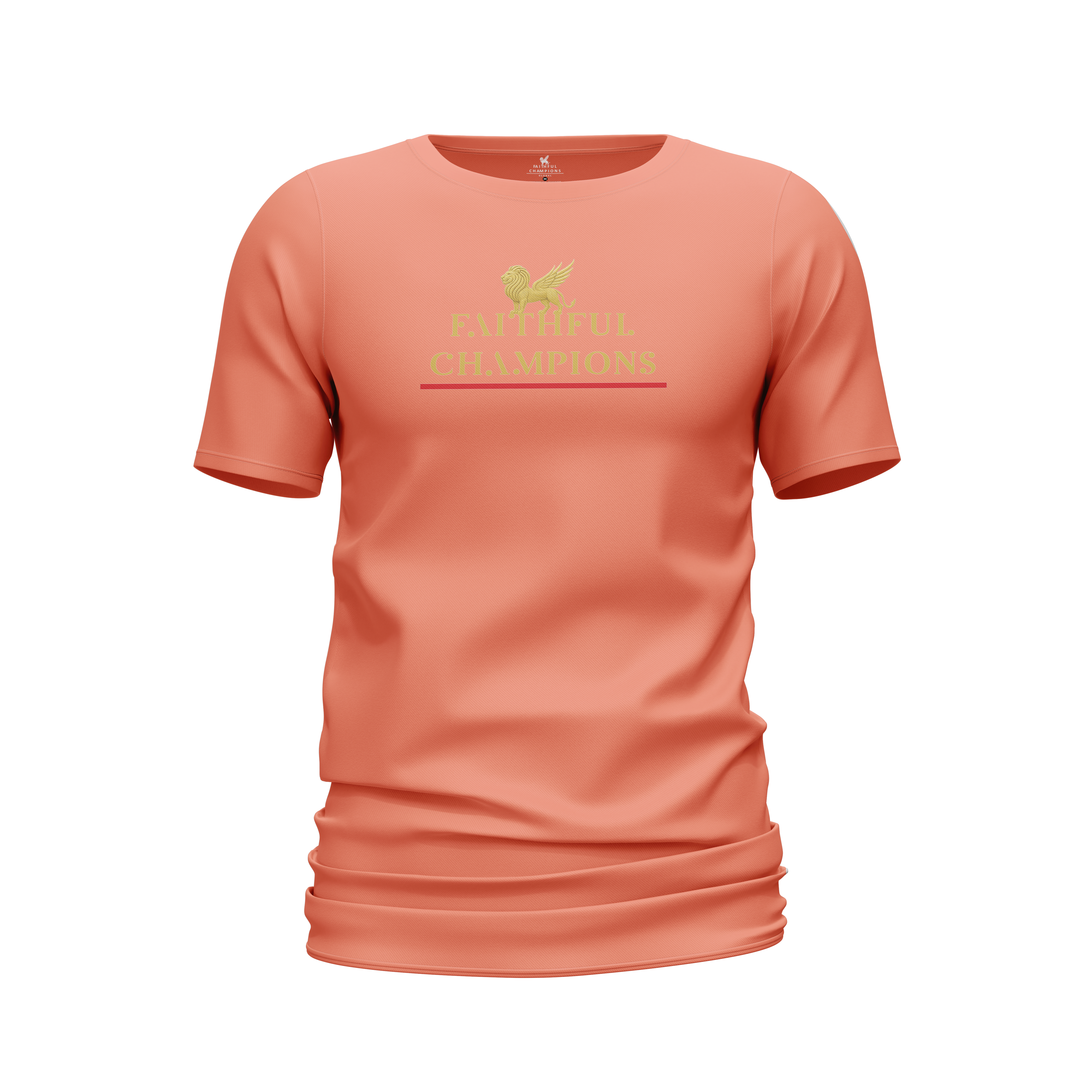 Momentus Unisex Crew Neck - Rival Blue Tee FAITHFUL CHAMPIONS GLOBAL