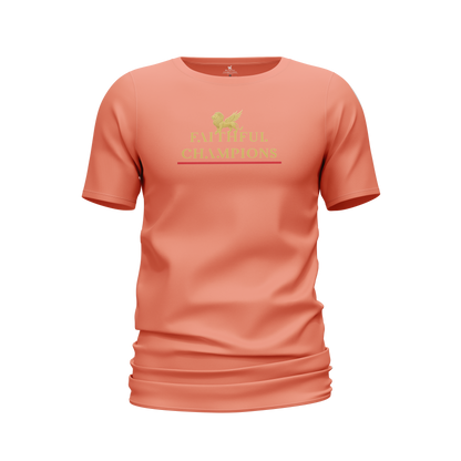 Momentus Unisex Crew Neck - Rival Blue Tee FAITHFUL CHAMPIONS GLOBAL