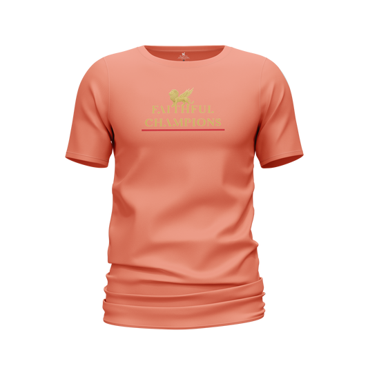 Momentus Unisex Crew Neck - Rival Blue Tee FAITHFUL CHAMPIONS GLOBAL