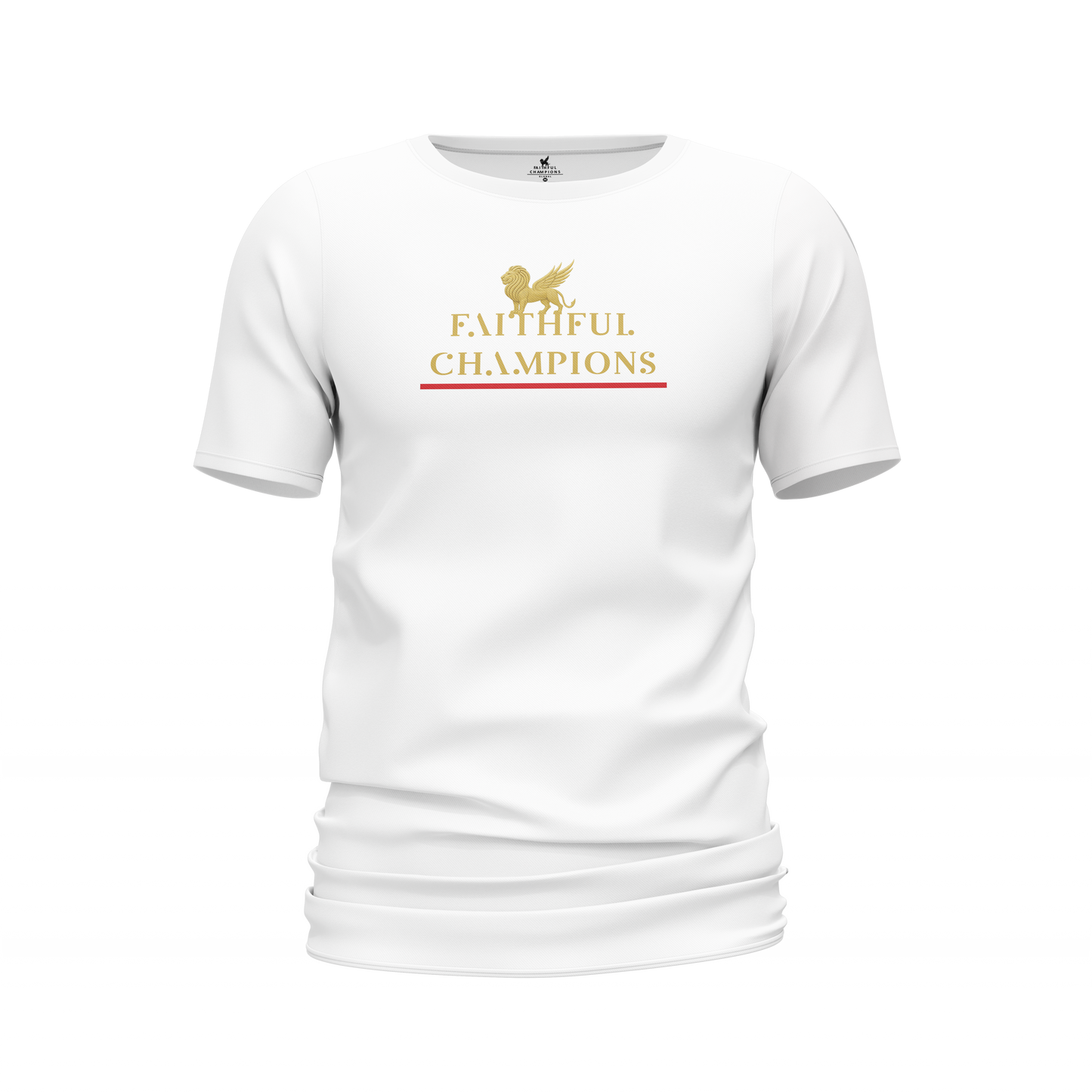 Momentus Unisex Crew Neck - Rival Blue Tee FAITHFUL CHAMPIONS GLOBAL