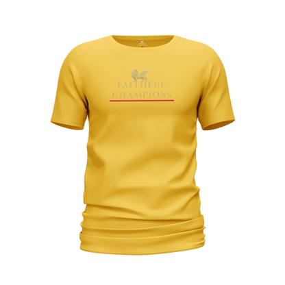 Momentus Unisex Crew Neck - Rival Blue Tee FAITHFUL CHAMPIONS GLOBAL