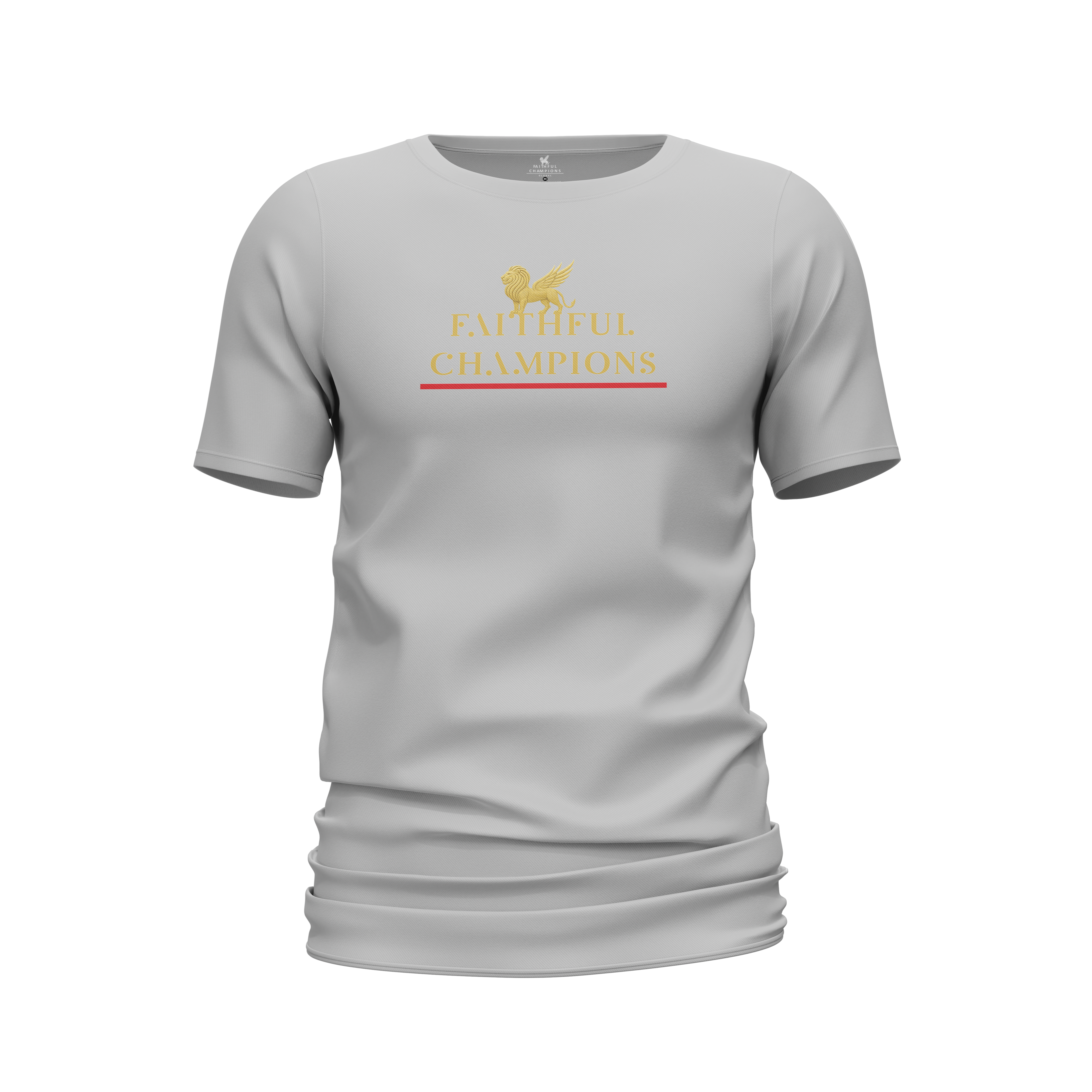 Momentus Unisex Crew Neck - Rival Blue Tee FAITHFUL CHAMPIONS GLOBAL