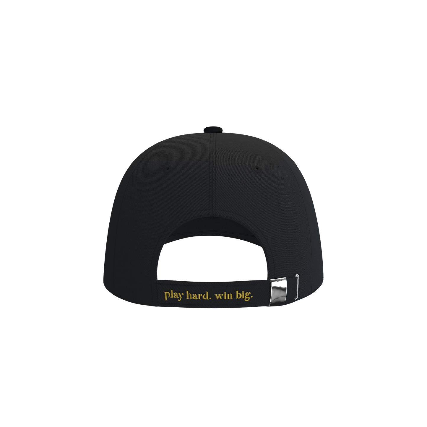 Champion Classic Baseball Hat- Unisex Stealth Black FAITHFUL CHAMPIONS GLOBAL