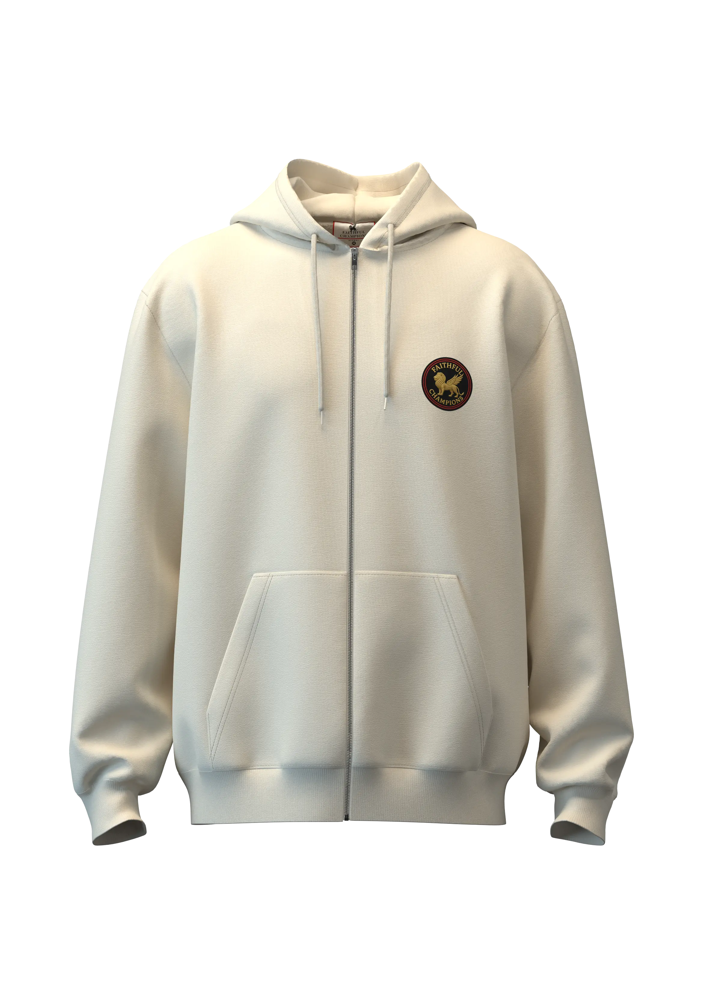 Apex zip front hoodie- Ranger Green FAITHFUL CHAMPIONS GLOBAL
