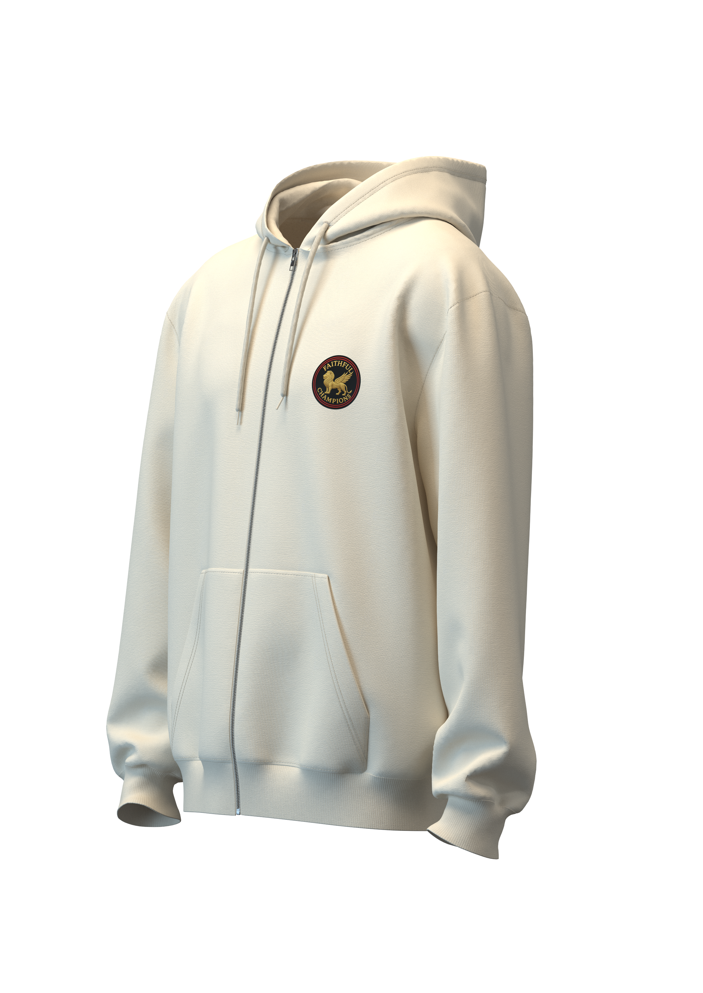 Apex front zip Unisex- Summit Cloud FAITHFUL CHAMPIONS GLOBAL
