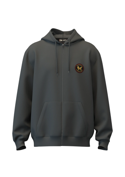 Apex Unisex Zip Hoodie - Storm Grey FAITHFUL CHAMPIONS GLOBAL