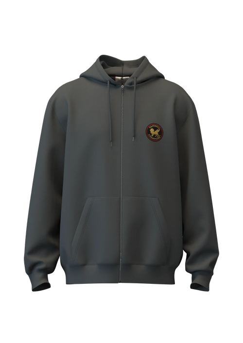 Apex Unisex Zip Hoodie - Storm Grey FAITHFUL CHAMPIONS GLOBAL