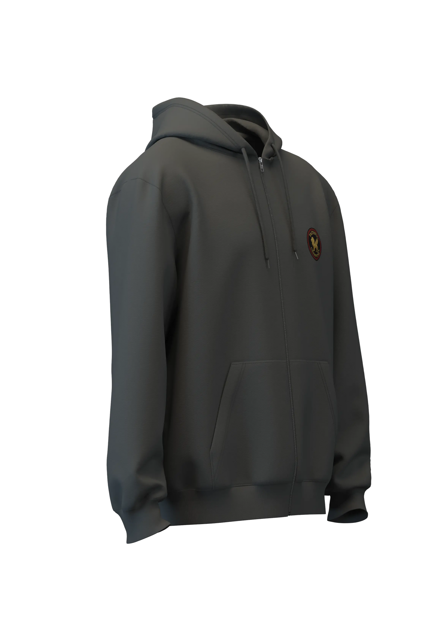Apex zip front hoodie- Ranger Green FAITHFUL CHAMPIONS GLOBAL