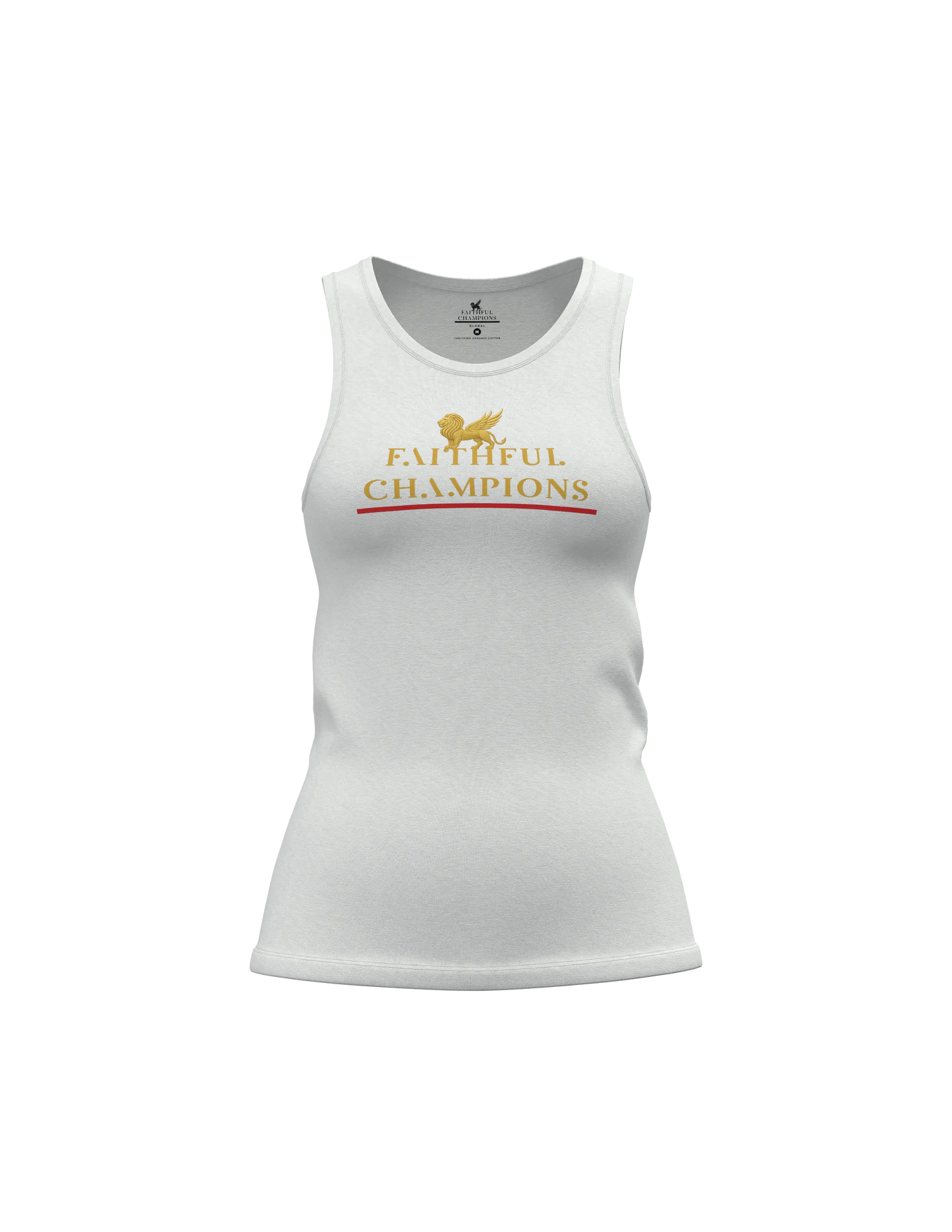 Radiance Women's Tank - Chalk White FAITHFUL CHAMPIONS GLOBAL
