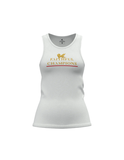 Radiance Women's Tank - Chalk White FAITHFUL CHAMPIONS GLOBAL
