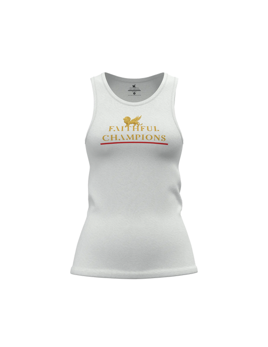 Radiance Women's Tank - Chalk White FAITHFUL CHAMPIONS GLOBAL