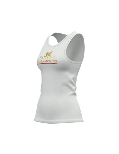 Radiance Women's Tank - Chalk White FAITHFUL CHAMPIONS GLOBAL