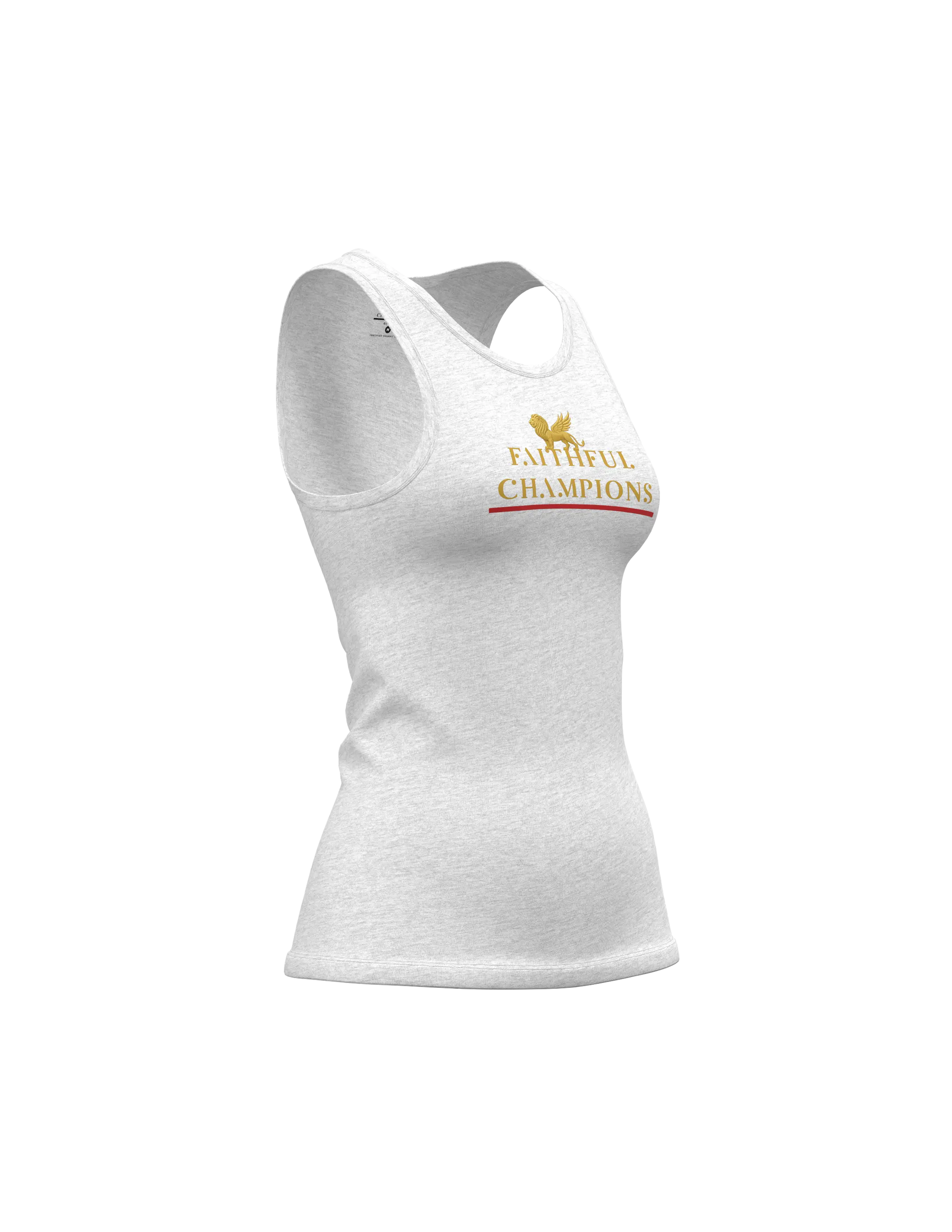 Radiance Women's Tank - Chalk White FAITHFUL CHAMPIONS GLOBAL