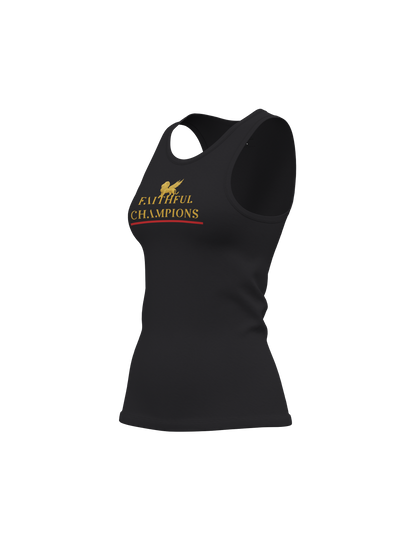 Radiance Women's Tank - Stealth Black FAITHFUL CHAMPIONS GLOBAL