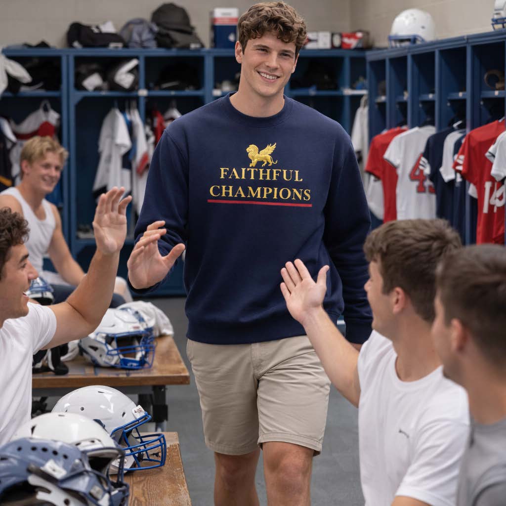 Heritage Men's Classic Sweatshirt FAITHFUL CHAMPIONS