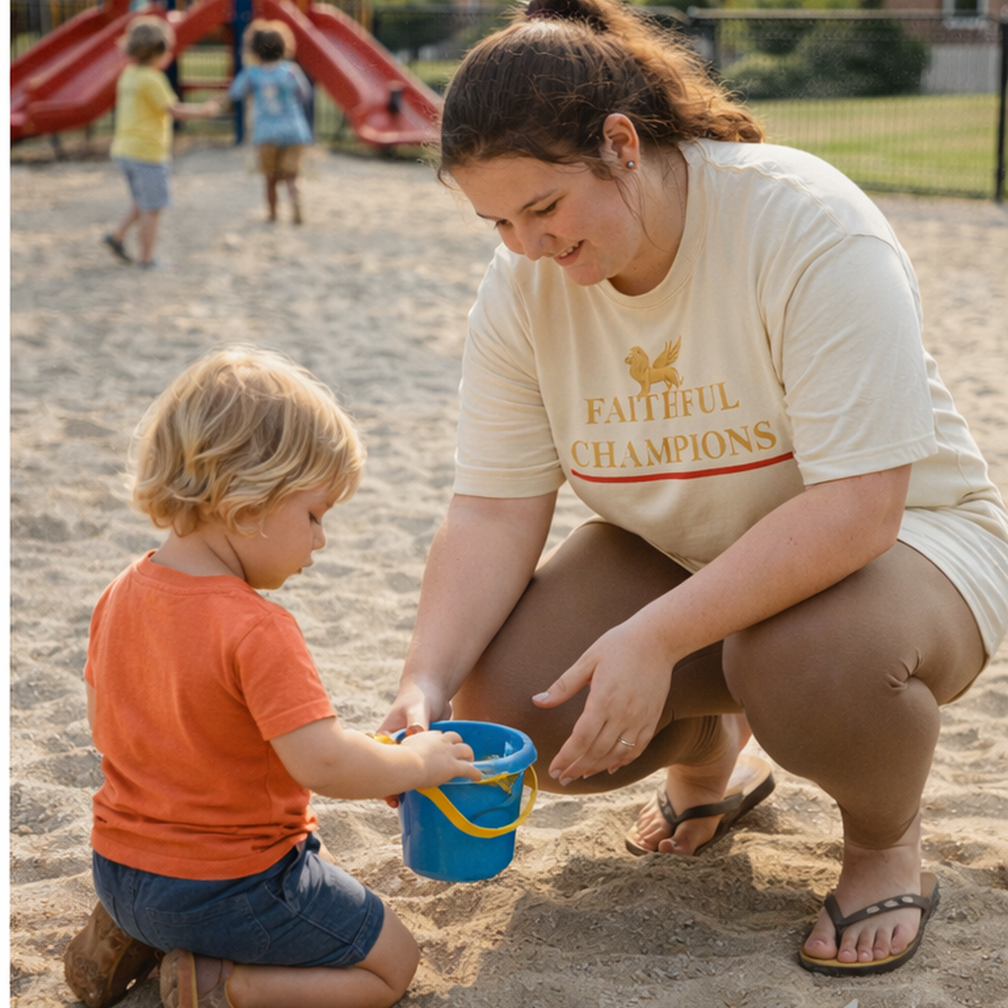 Trophy Women's Crew Tee FAITHFUL CHAMPIONS GLOBAL